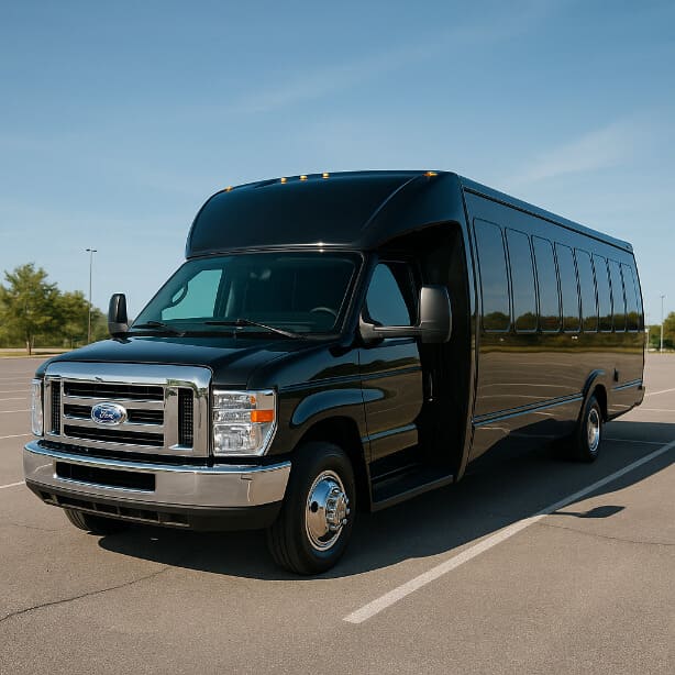 Charter Bus Rental Meridian 18 Passenger Minibus
